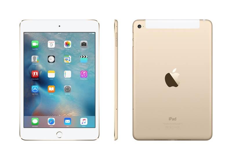 Dotykový tablet Apple iPad mini 4 Wi-Fi   Cellular 128 GB - Gold